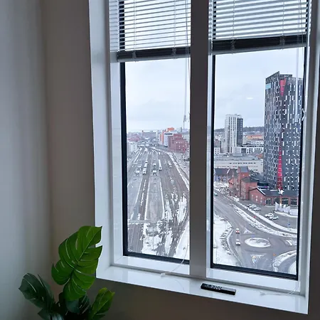 Upouusi Luksusasunto! / Areena / Juna-asema /4hloe Apartmán Tampere